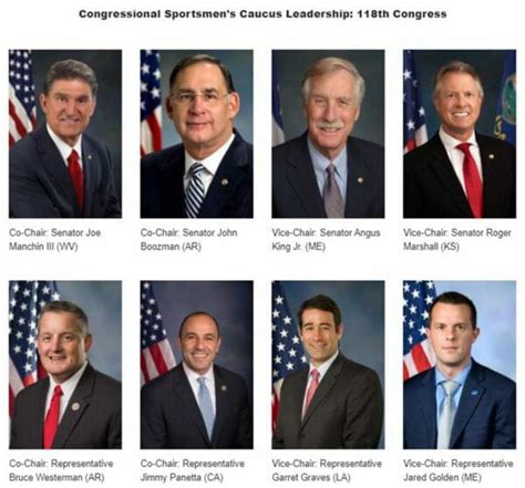 Bipartisan Congressional Sportsmen S Caucus Announces New Leadership