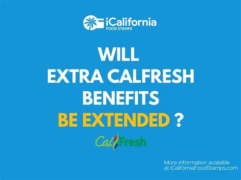 Will Extra Food Stamps Be Extended In California California Food Stamps Help