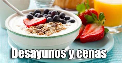 Qué Comer En Desayunos Y Cenas Para Tener Una Dieta Equilibrada