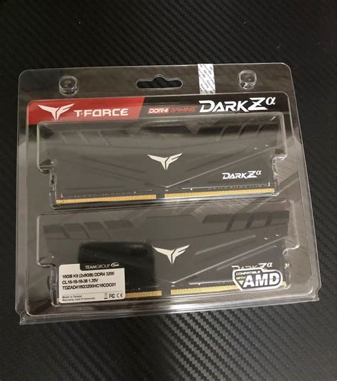 RAM - T Force Dark Za 16GB 3200Mhz, Computers & Tech, Parts ...