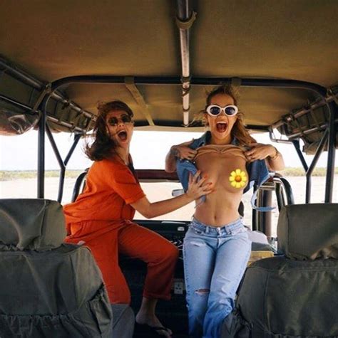 Rita Ora Goes Topless And Flashes For Cheeky Snap As Pal Grabs Her Boob