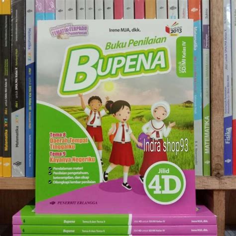 Jual Buku Bupena A B C D Kelas Sd K Revisi Erlangga Di Seller