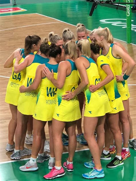 Australian Netball Team Netball Pictures Netball Netball Dresses