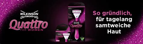 Wilkinson Sword Quattro For Women Klingen Online Kaufen Bei Mytime De