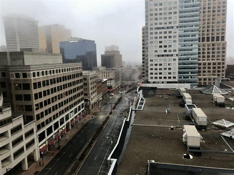 New Year’s Day morning. Very quiet downtown Hartford Connecticut : r