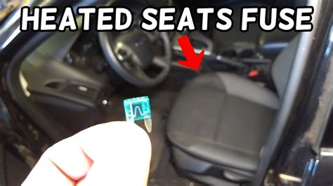 Heated Seats Fuse Location Replacement Ford Focus Mk3 2012 2018 Youtube