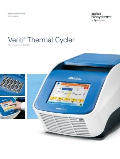 VeritiÂ® Thermal Cycler