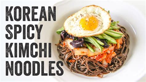 Korean Spicy Kimchi Noodles Bibimguksu 비빔국수 Recipe Season 3 Ep 6