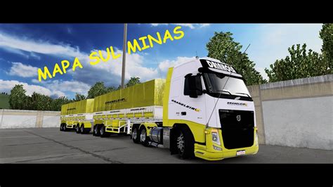 Euro Truck Simulator Mapa Sul Minas Youtube