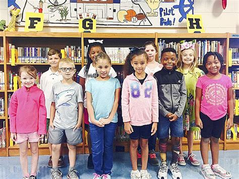 Fulton Co Elementary School August Students Of The Month