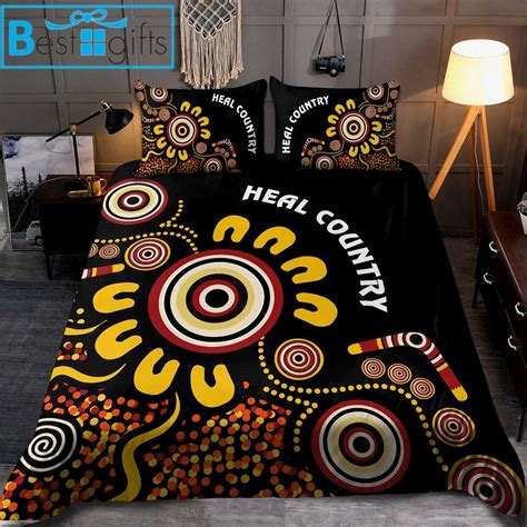 Aboriginal Art Dreamtime Lands And Islander Bedding Set Artofit