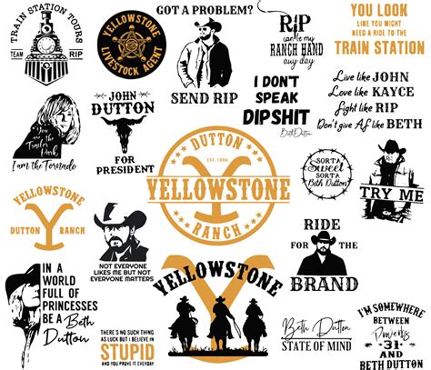 Digital Download Yellowstone Dutton Ranch Svg Trending Svg Inspire Uplift