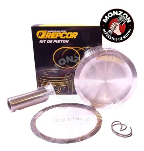 Kit De Piston Smash 110 Repcor Completo 025