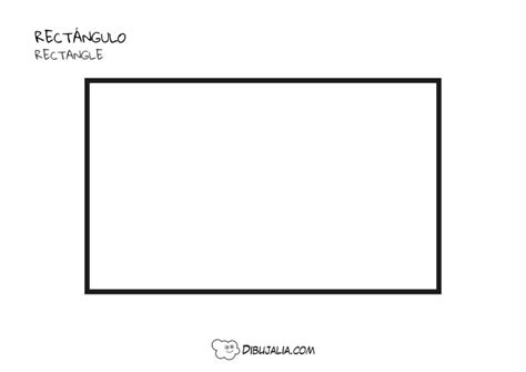 Formas Rectángulo Dibujo 1245 Dibujalia