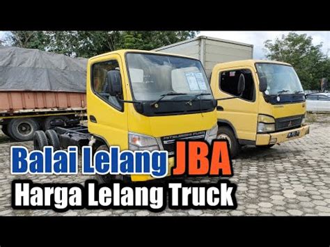 Lelang Awal 2022 Harga Lelang Truck Niaga Komersia JBA PKU YouTube