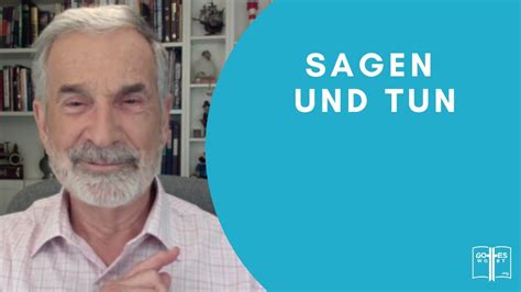 Sagen Und Tun Saying And Doing Pastor Wolfgang Wolle Fulson YouTube