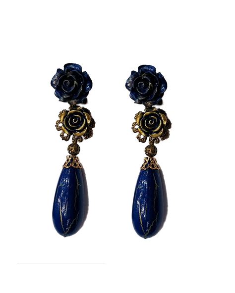 Flamenco Earrings Acorn Model Flamenco Accessories El Rocio