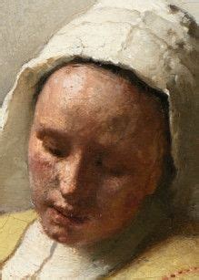 The Milkmaid Detail Johannes Vermeer Johannes Vermeer Vermeer