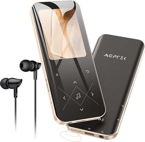 32 GB Reproductor MP3 Bluetooth 5 3 Con Altavoces AGPTEK 2 4 Pantalla