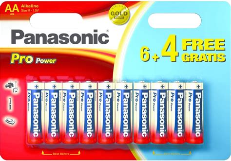 Panasonic Pro Power AA Alkaline Batterien LR06 1 5V 10 St Ab 4 55