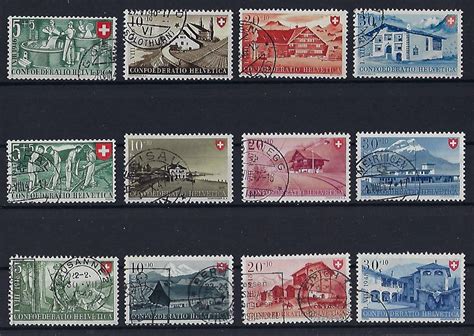 Pro Patria Serie1946 1948 Tolle Werte Gest SBK85 Kaufen Auf Ricardo