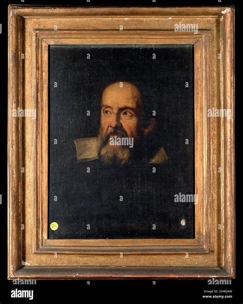 Galileo Galilei 1564 1642 Oil Painting After Justus Sustermans 1635