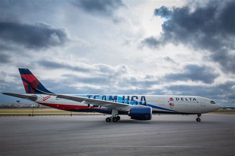 Delta Air Lines A330 900 Team USA Livery Delta News Hub