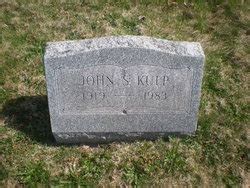 John Stanley Kulp 1919 1983 Memorial Find A Grave