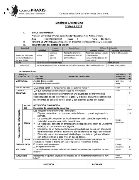 Sesión DE Aprendizaje 22 Agostodocx INICIAL PRIMARIA SECUNDARIA