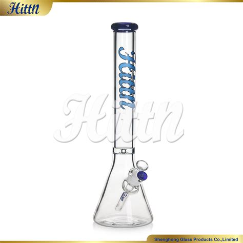 Hittn New Wholesale Smoking Glassware 18 Inches Big Beaker Base 14mm