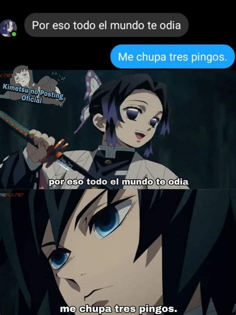 Pin De Iguro Obanai En Memes Memes Memes Otakus Animado Gracioso