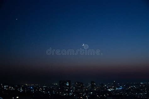 Beirut skyline at night stock image. Image of architecture - 231803523