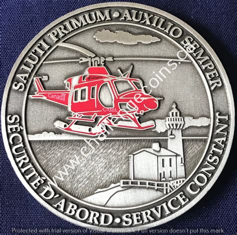 Canadian Coast Guard - Helicopters Griffon | Challengecoins.ca