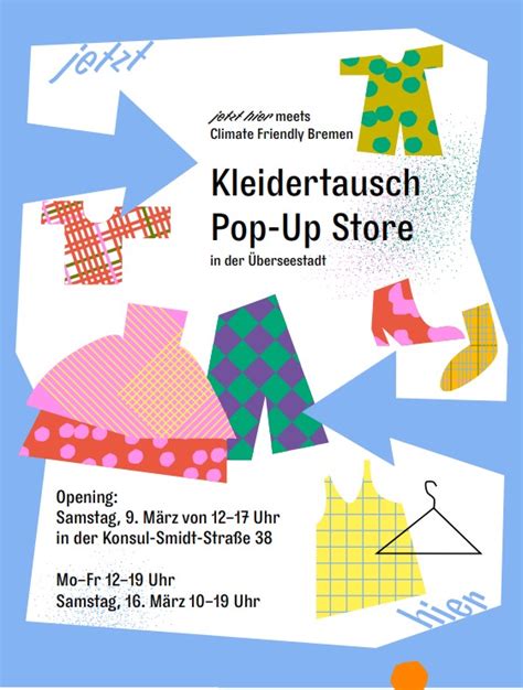 Einladung Zur Er Ffnung Kleidertausch Pop Up Store In Der