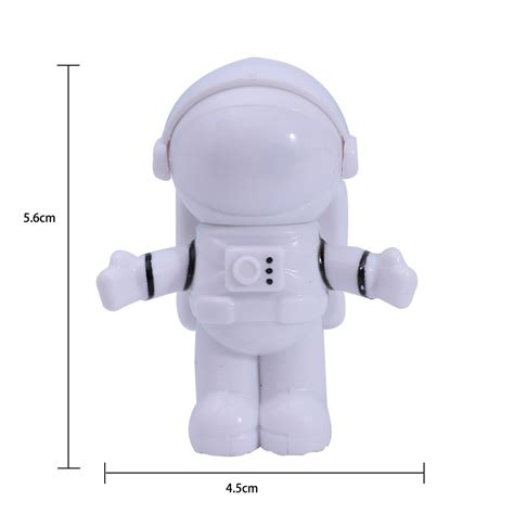 Spaceman Astronaut Led Flexible Usb Night Light Ey Vicedeal