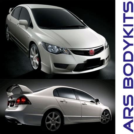 Honda Civic Fd Type R Style Conversion Body Kit Trilogy Aero Sdn Bhd