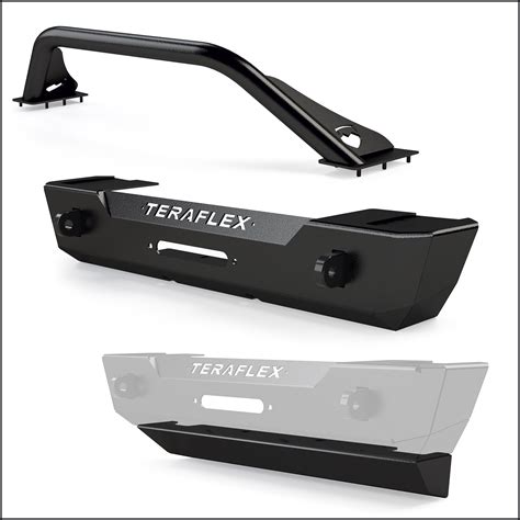 Protect Your Jeep With Teraflex Jl Jt Rockguard Crest Front Bumper Teraflex