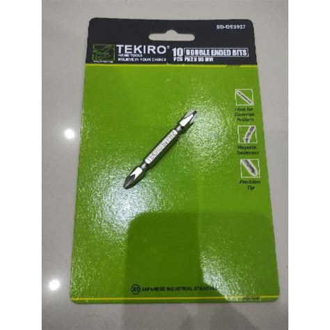 Jual Mata Obeng Angin Tekiro Ph X Mm Double Ended Bits Shopee