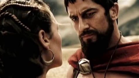 300 Leonidas Says Goodbye To His Wife Youtube