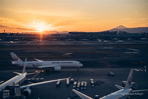 Haneda Airport Terminal 1 Observation Deck nightview info(highlights ...