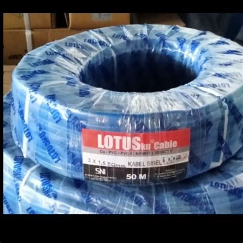 Jual Per Meter Kabel Pompa Submersible Sibel X Mm Satelit Lotus