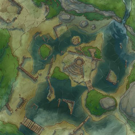 Printable Rpg Is Creating Hand Drawn Rpg Maps And Assets Optimized For