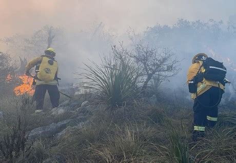 Arrasa incendio forestal con 10 hectáreas en García Nuevo León POSTA