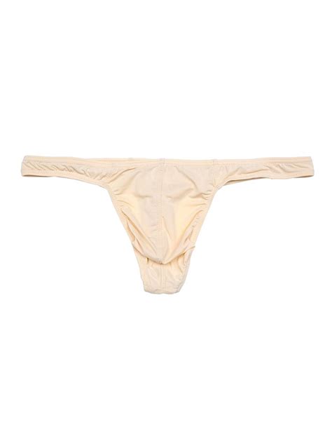 KAMAMEN Mens Sexy G String Thongs T Back Briefs Tangas Breathable Panties Nude XL Walmart
