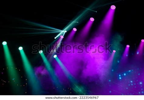 Concert Light Show Stage Lights Stock Photo 2223546967 | Shutterstock