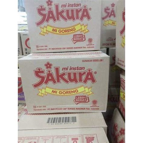 Jual Mie Sakura Goreng Dus Isi Pcs Shopee Indonesia