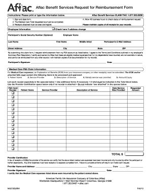 Aflac Dental Insurance Claim Forms ClaimForms Net