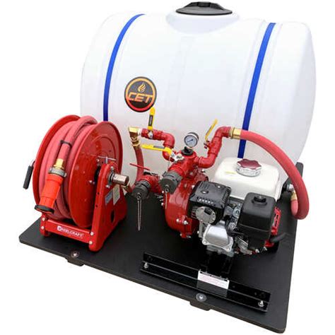 Cet Skeeter Pack 75 Gallon Atv Drop In Skid Unit Fire Pump Forestry