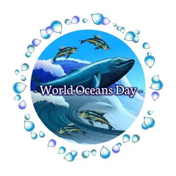 World Oceans Day Icon Transparent Background World Oceans Day Oceans