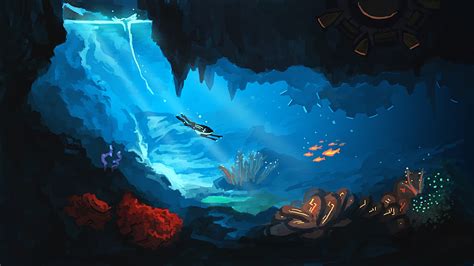 Download Fantasy Underwater Hd Wallpaper By Jason Wang